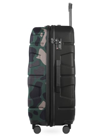 X-Kölln - großer Hartschalenkkoffer Erweiterung TSA 76cm 120L in Camouflage