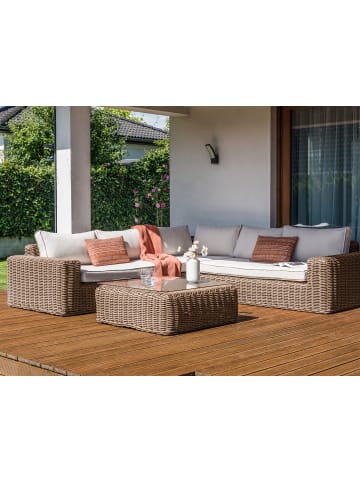 Kissenbezug PALERMO in Weiß - (W) 143 x (H) 9 x (L) 79 cm