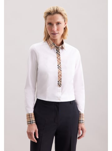 Hemdbluse Regular in Weiß