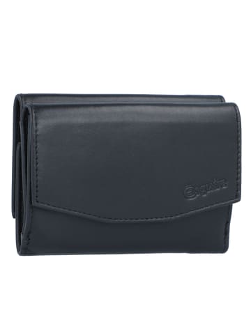 New Silk Geldbörse Leder 11 cm schwarz