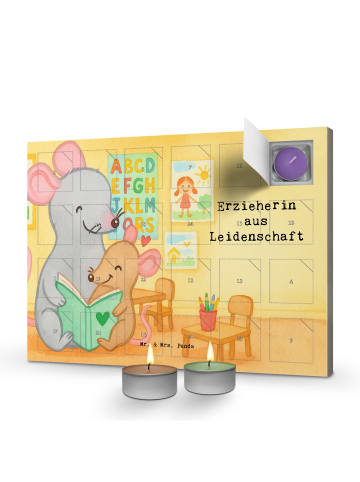 Adventskalender Erzieherin Leidenschaft Design ... in Weiß
