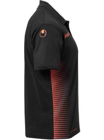 Polo "Score Polo Shirt" in Schwarz