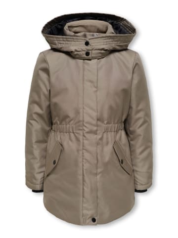 Langer Parka in Walnut