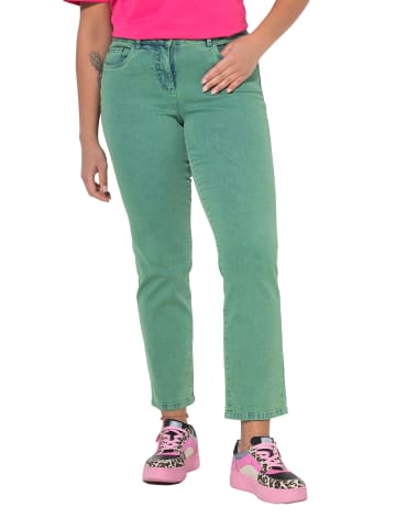 Jeans in smaragd