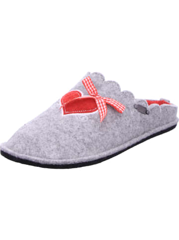 Pantoffel in grau