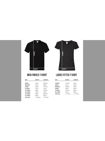 T-Shirt in Schwarz