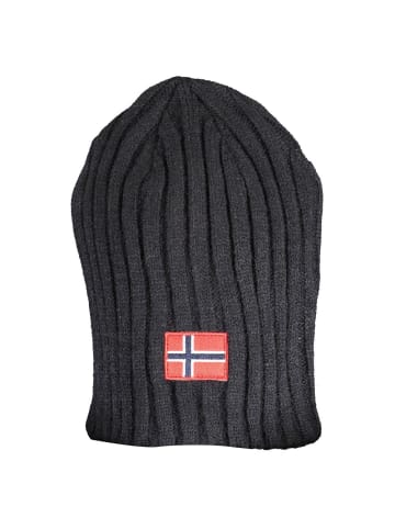 Schwarz Acryl Herren Cap