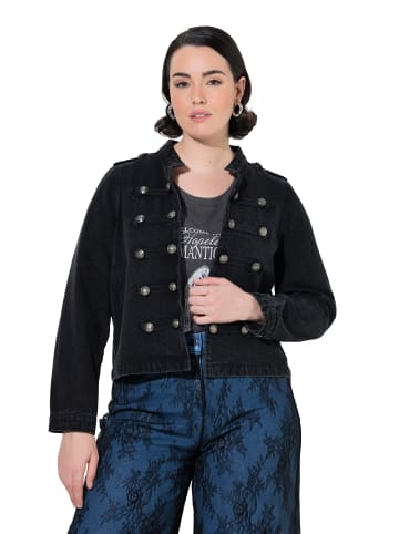 Jeansjacke in black