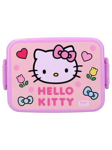 Hello Kitty Brotdose Kinder Lunchbox Vesperdose Pausenbox mit in Rosa