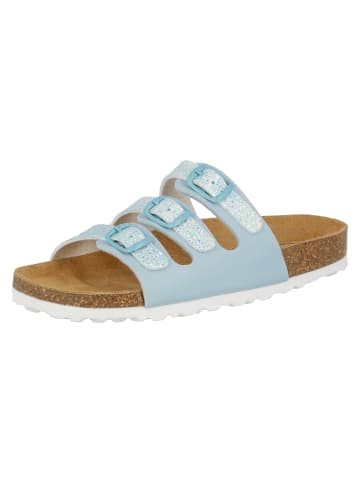 Pantolette "Bioline Free Kids" in Blau