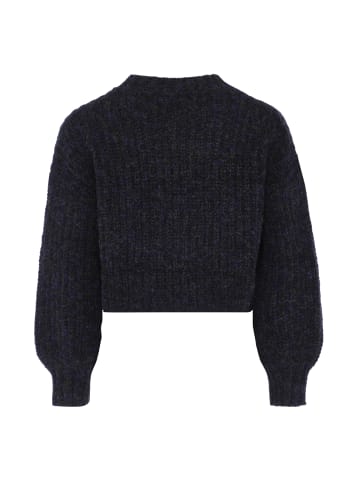 Damen Grobstrickpullover in SCHWARZ