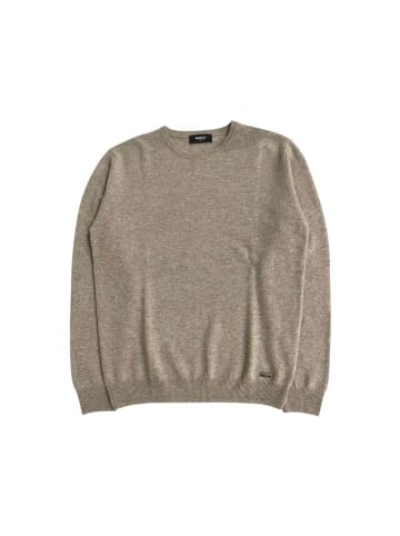 Beige Kaschmir Herren Pullover