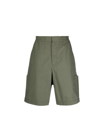 Zweifarbig Baumwolle Bermuda Shorts