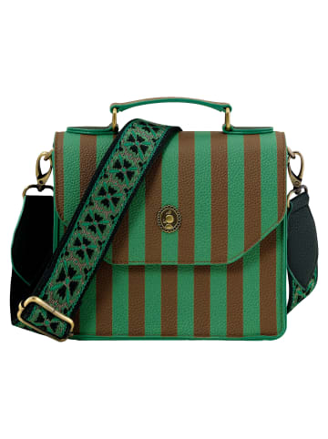 Schultertasche in Grün
