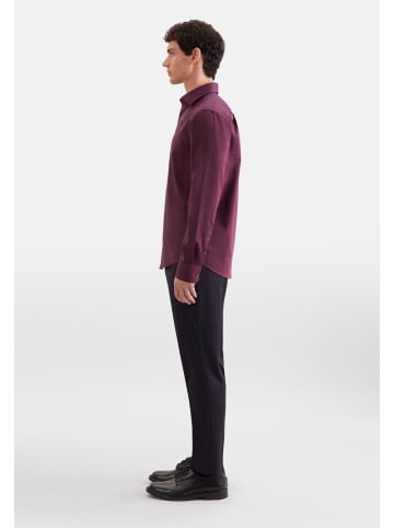 Flanellhemd Regular in Rot
