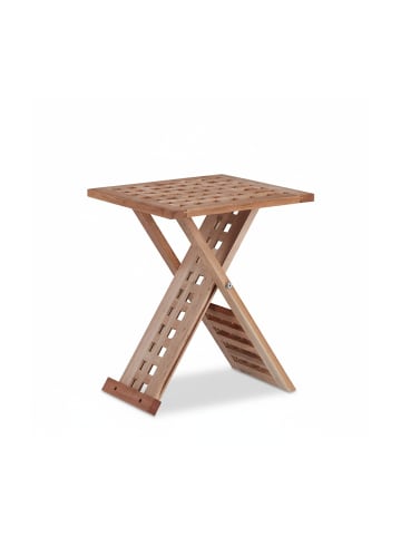 Beistelltisch in Natur - (B)33 x (H)40,5 x (T)33 cm