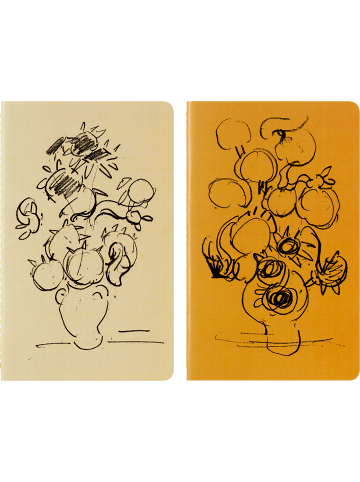 Cahier  "Van Gogh" in verschiedene Farben