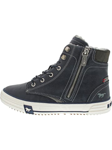 Sneaker high Blau