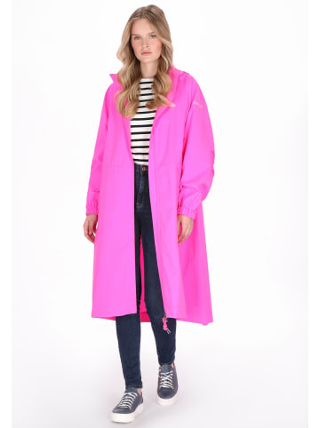 Women Coat in magenta pink