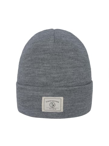 Beanie "Captain Hook" in grau melange