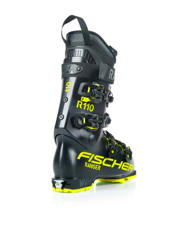 Skistiefel Alpin in schwarz