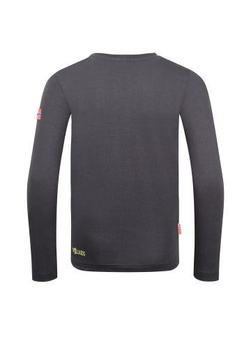 Langarm-Shirt Halsafjord (GOTS) in black