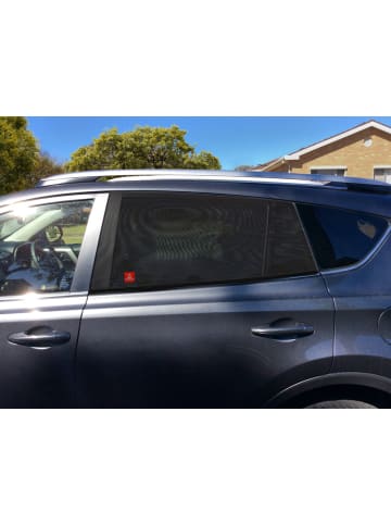 Auto Sonnenschutz 2er Set für Babys & Kinder 100% Verdunkelung 40+ UPF