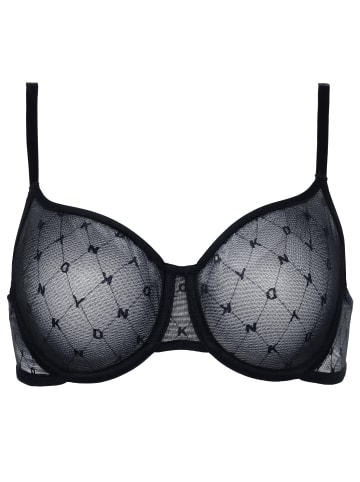 Bra Monogramm Mesh in schwarz