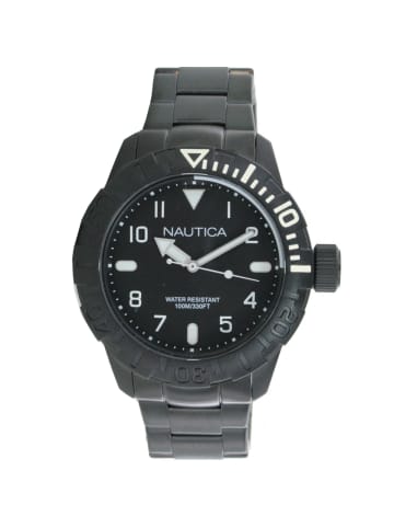 Quarzuhr NAR10081G in schwarz