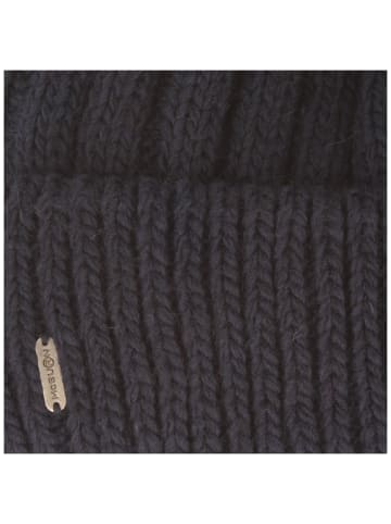Strickmütze in blau