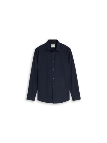 Langarmhemd in sky captain blue