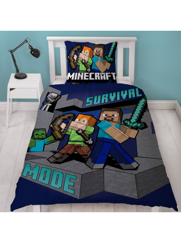 Bettwäsche- Set Minecraft in Bunt