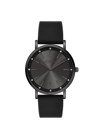 Armbanduhr Modern Statement in schwarz