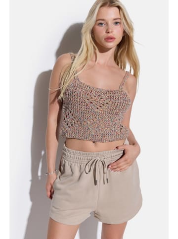 Crop Top in Beige