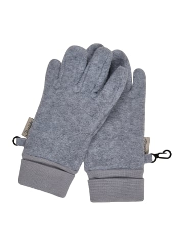 Fingerhandschuh in silber mel.
