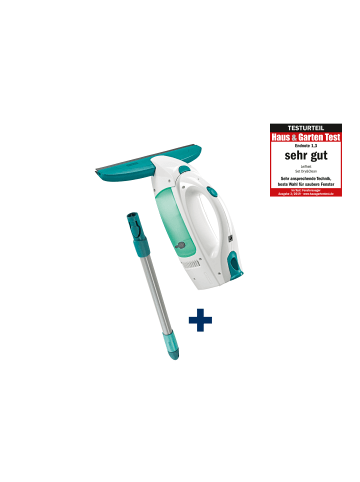 Set Fenstersauger Dry & Clean mit Stiel weiß türkis 31,2 x 28,2 x 15,0 cm