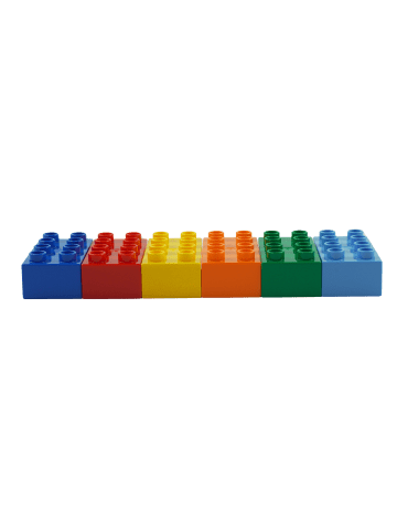 DUPLO® 2x2, 2x4 Bausteine 3437 3011 10x Teile - ab 18 Monaten in multicolored
