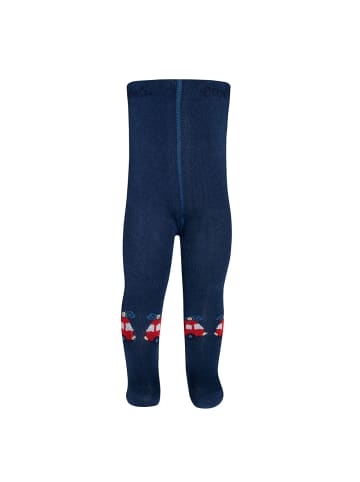 Strumpfhose Feuerwehr/Stern/Ringel in blau