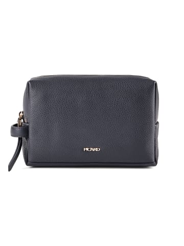 Java 1 Kosmetiktasche Leder 19.5 cm ozean