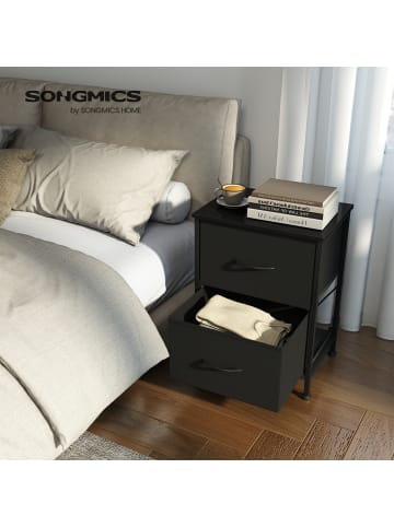 Kommode Bellah in Schwarz - (B)39.6 x (H)52.2 x (T)30 cm