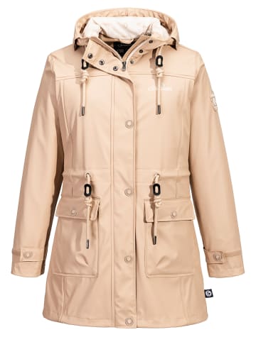 Regenjacke Parka in sand