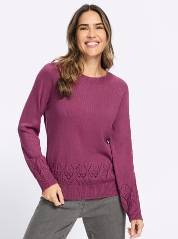Langarm-Pullover in erika