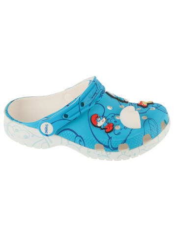 Crocs Classic Smurfs Clog Kids in Blau