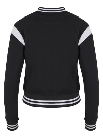 College Jacket in black/white
