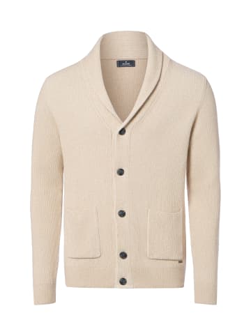 Strickjacke in beige - 0001