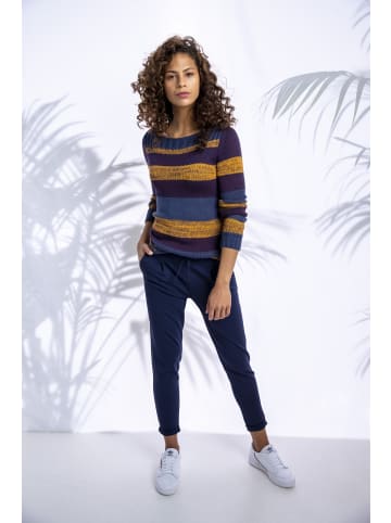 Strickpullover in blau