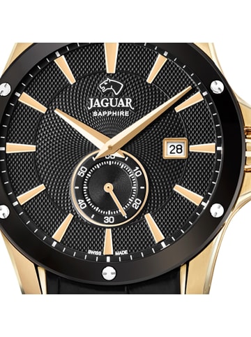 Analog-Armbanduhr Jaguar ACM schwarz groß (ca. 44mm)