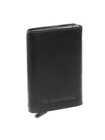 Palma Kreditkartenetui RFID Schutz Leder 7 cm schwarz