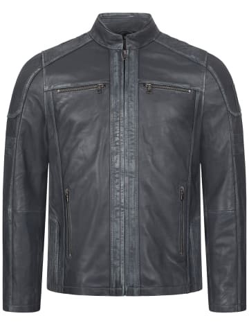 Lederjacke in Anthrazit