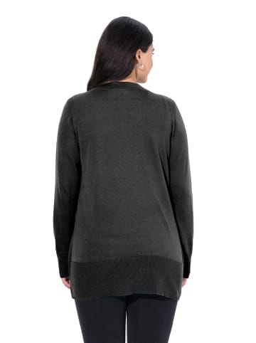 Strickjacke in schwarz